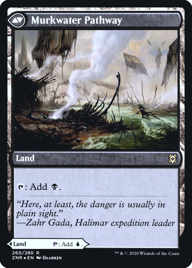 Clearwater Pathway // Murkwater Pathway [Zendikar Rising Prerelease Promos] - The Mythic Store | 24h Order Processing
