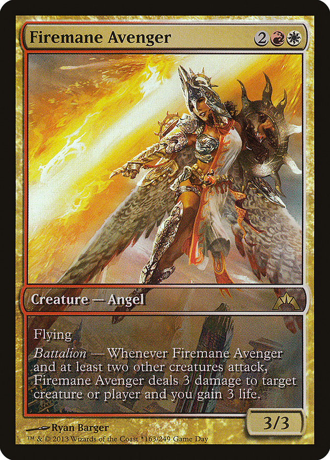 Firemane Avenger (Game Day) [Gatecrash Promos] - The Mythic Store | 24h Order Processing