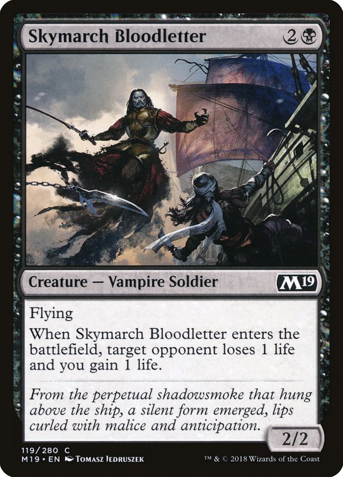 Skymarch Bloodletter [Core Set 2019] - The Mythic Store | 24h Order Processing