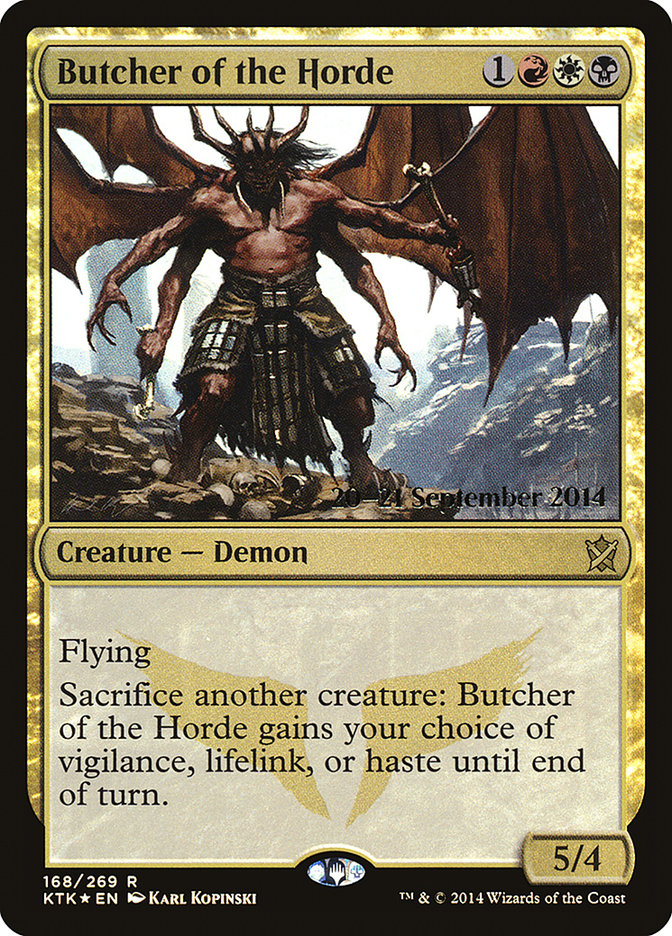 Butcher of the Horde [Khans of Tarkir Prerelease Promos] - The Mythic Store | 24h Order Processing