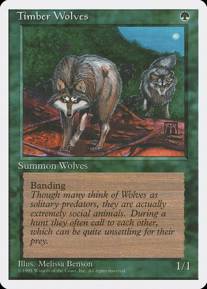 Timber Wolves [Fourth Edition] - The Mythic Store | 24h Order Processing