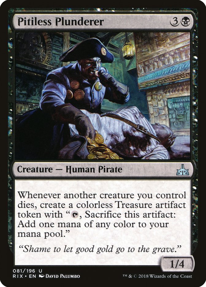 Pitiless Plunderer [Rivals of Ixalan] - The Mythic Store | 24h Order Processing