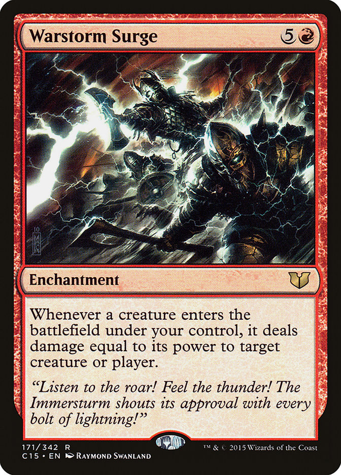 Warstorm Surge [Commander 2015] - The Mythic Store | 24h Order Processing