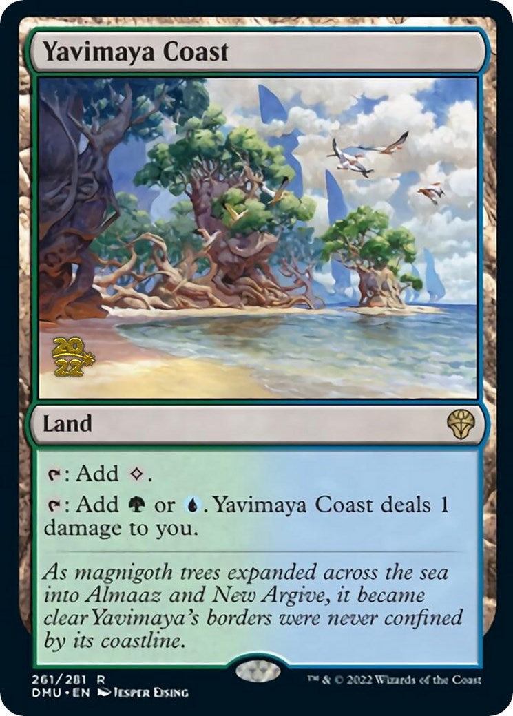 Yavimaya Coast [Dominaria United Prerelease Promos] - The Mythic Store | 24h Order Processing