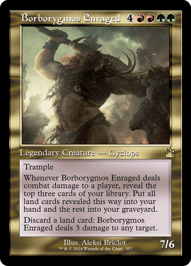 Borborygmos Enraged (Retro Frame) [Ravnica Remastered] - The Mythic Store | 24h Order Processing