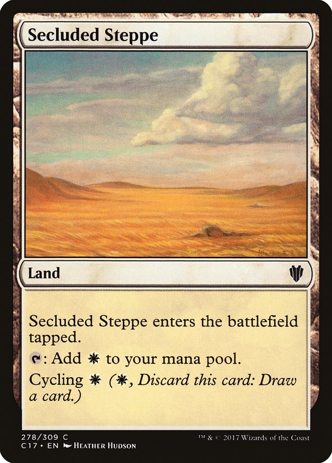 Secluded Steppe [Commander 2017] - The Mythic Store | 24h Order Processing