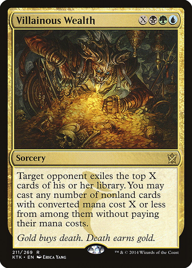 Villainous Wealth [Khans of Tarkir] - The Mythic Store | 24h Order Processing