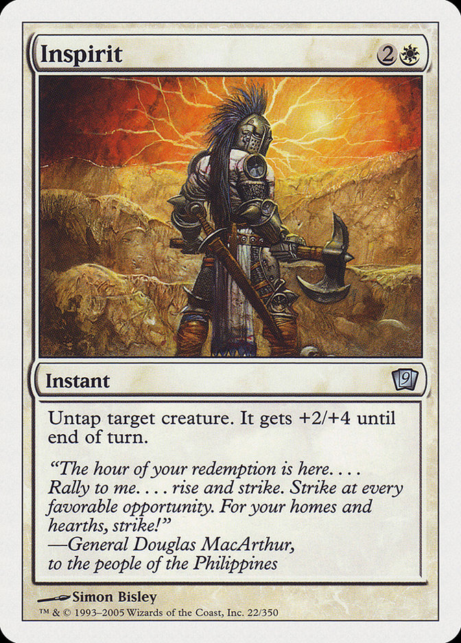 Inspirit [Ninth Edition] - The Mythic Store | 24h Order Processing