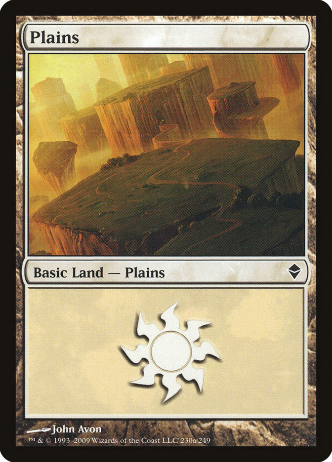 Plains (230a) [Zendikar] - The Mythic Store | 24h Order Processing