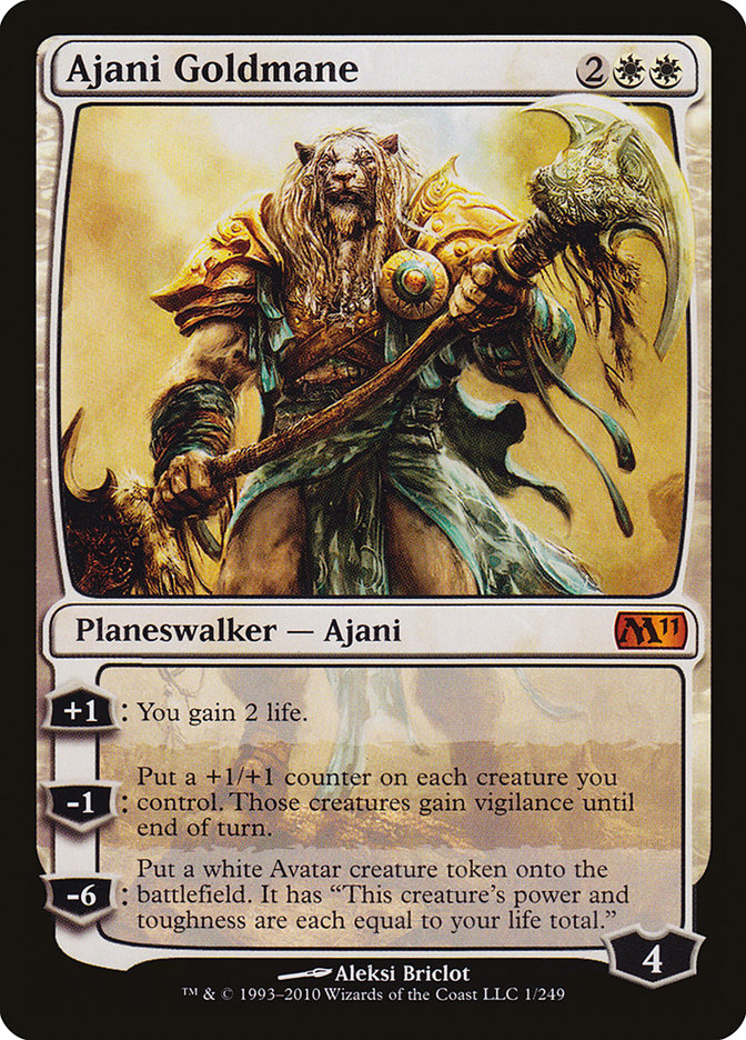 Ajani Goldmane [Magic 2011] - The Mythic Store | 24h Order Processing