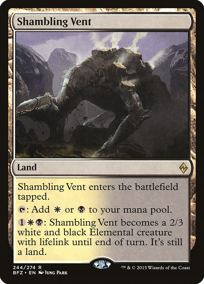 Shambling Vent [Battle for Zendikar] - The Mythic Store | 24h Order Processing