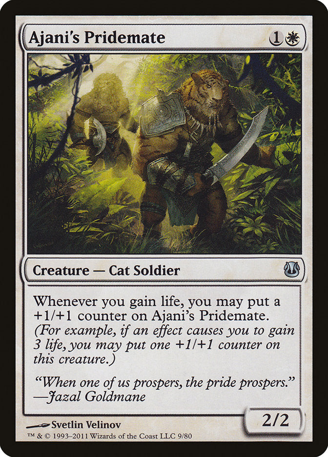 Ajani's Pridemate [Duel Decks: Ajani vs. Nicol Bolas] - The Mythic Store | 24h Order Processing