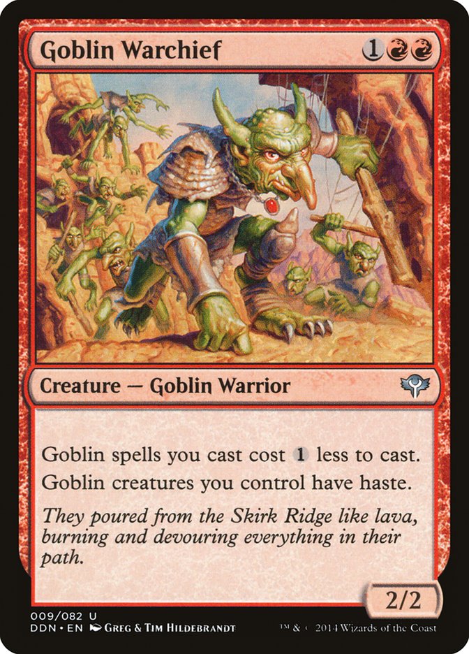 Goblin Warchief [Duel Decks: Speed vs. Cunning] - The Mythic Store | 24h Order Processing