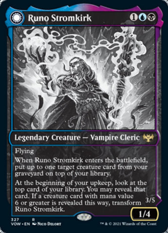 Runo Stromkirk // Krothuss, Lord of the Deep (Showcase Eternal Night) [Innistrad: Crimson Vow] - The Mythic Store | 24h Order Processing