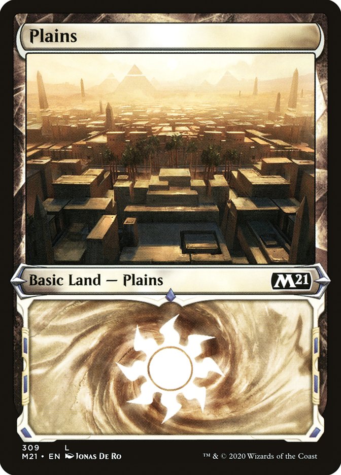 Plains (309) (Showcase) [Core Set 2021] - The Mythic Store | 24h Order Processing