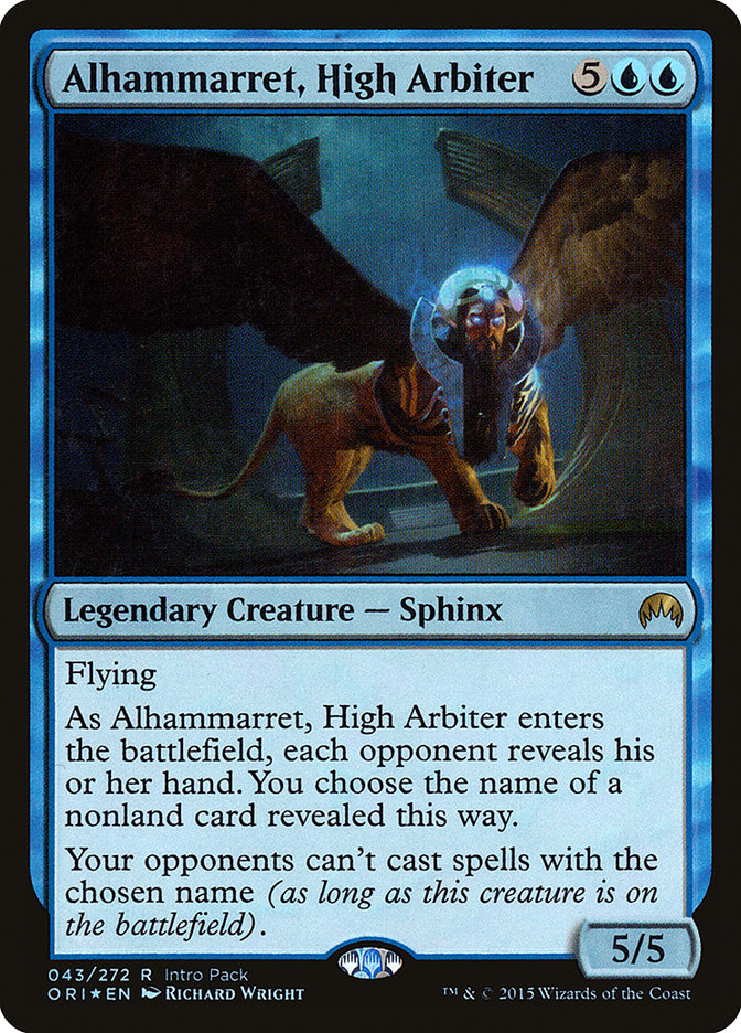 Alhammarret, High Arbiter (Intro Pack) [Magic Origins Promos] - The Mythic Store | 24h Order Processing