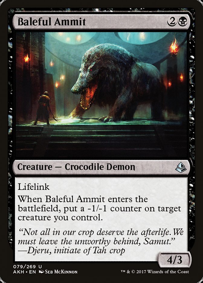 Baleful Ammit [Amonkhet] - The Mythic Store | 24h Order Processing