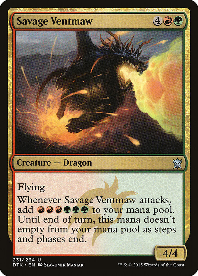 Savage Ventmaw [Dragons of Tarkir] - The Mythic Store | 24h Order Processing