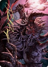 Dream Devourer Art Card (Gold-Stamped Signature) [Kaldheim Art Series] - The Mythic Store | 24h Order Processing