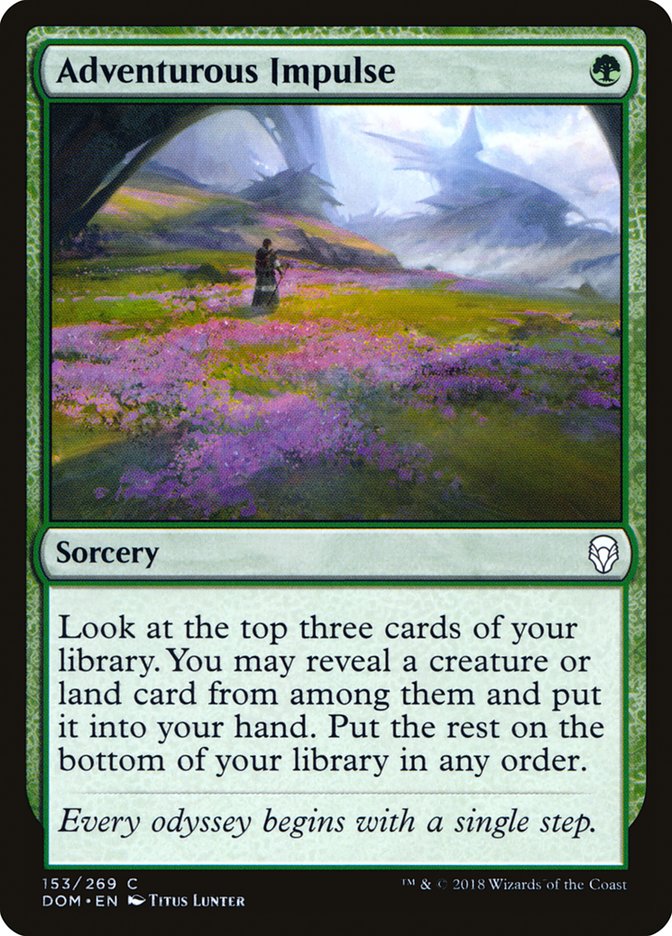 Adventurous Impulse [Dominaria] - The Mythic Store | 24h Order Processing