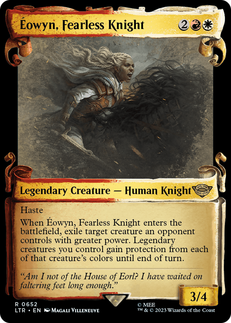 Eowyn, Fearless Knight [The Lord of the Rings: Tales of Middle-Earth Showcase Scrolls] - The Mythic Store | 24h Order Processing