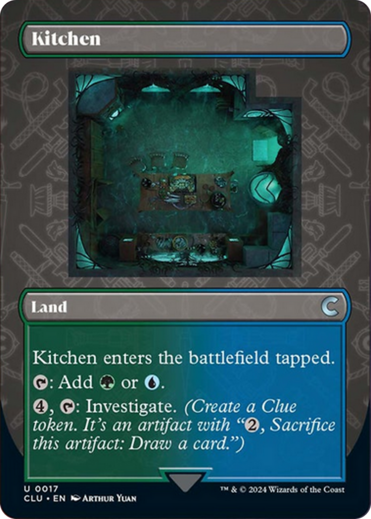 Kitchen (Borderless) [Ravnica: Clue Edition] - The Mythic Store | 24h Order Processing