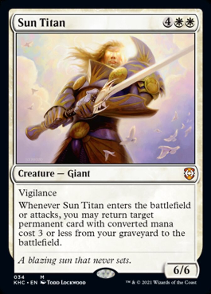 Sun Titan [Kaldheim Commander] - The Mythic Store | 24h Order Processing