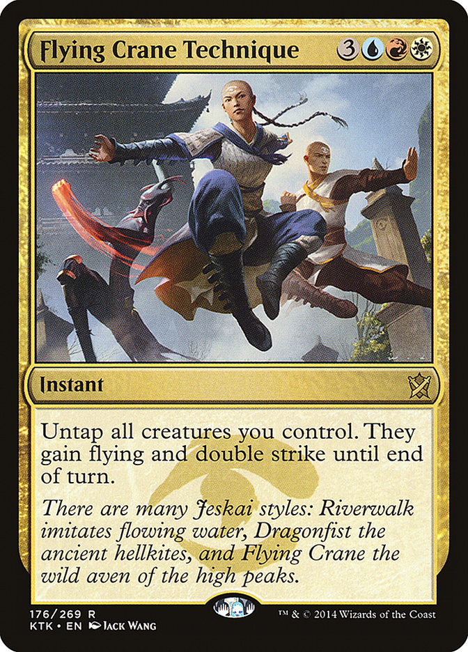 Flying Crane Technique [Khans of Tarkir] - The Mythic Store | 24h Order Processing