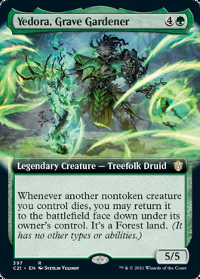 Yedora, Grave Gardener (Extended Art) [Commander 2021] - The Mythic Store | 24h Order Processing