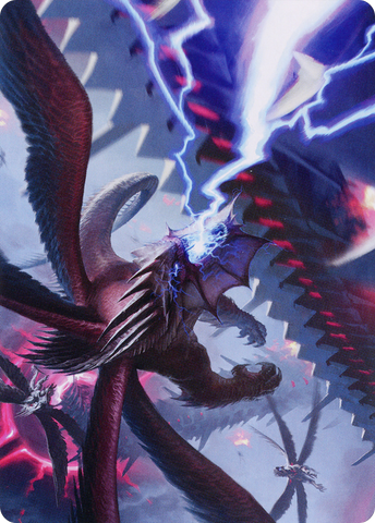 Defiant Thundermaw Art Card [March of the Machine Art Series] - The Mythic Store | 24h Order Processing