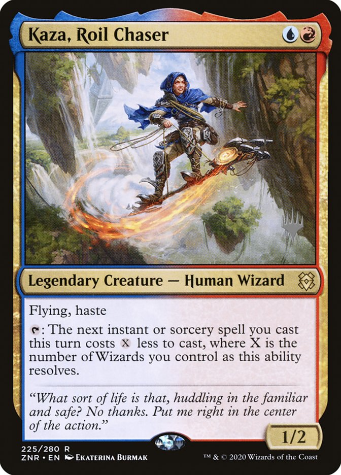 Kaza, Roil Chaser (Promo Pack) [Zendikar Rising Promos] - The Mythic Store | 24h Order Processing