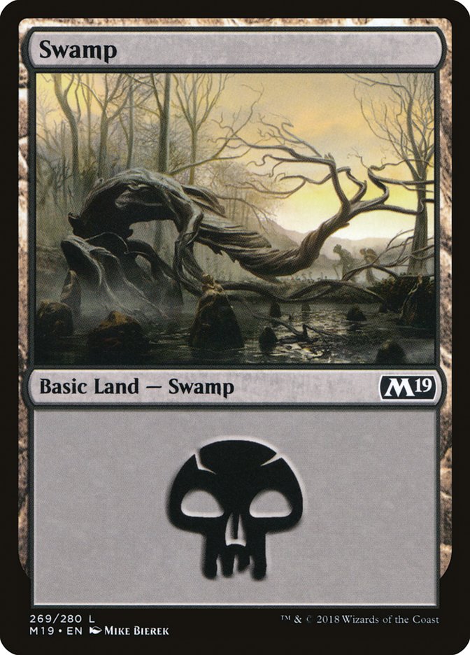 Swamp (269) [Core Set 2019] - The Mythic Store | 24h Order Processing