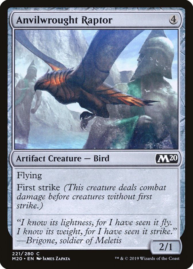 Anvilwrought Raptor [Core Set 2020] - The Mythic Store | 24h Order Processing