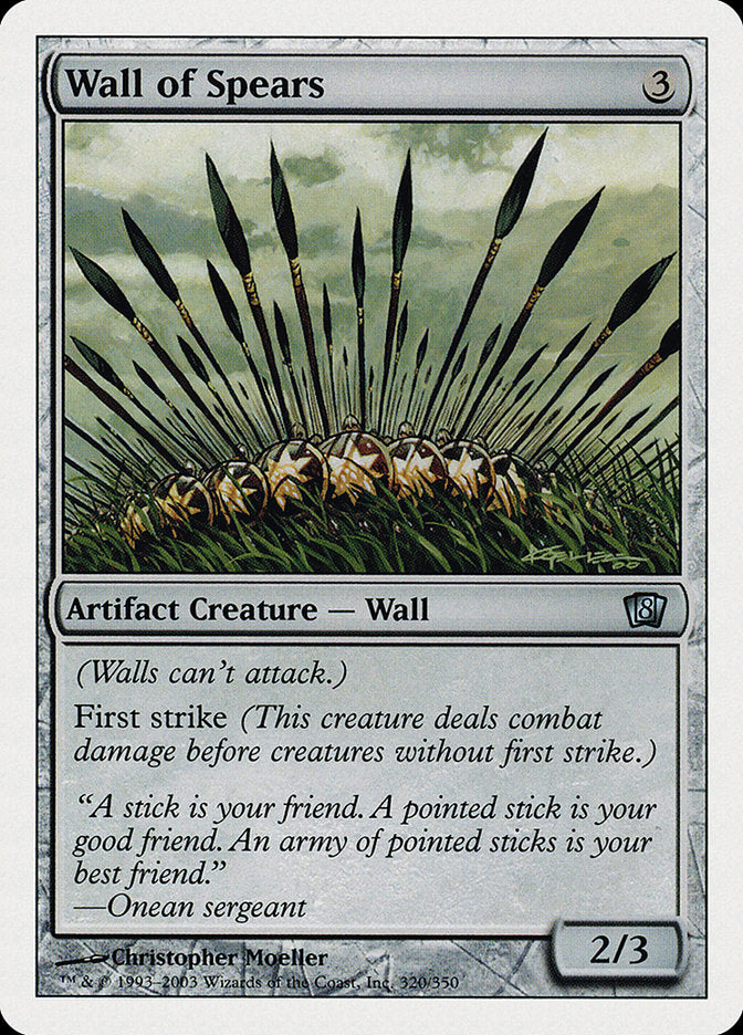 Wall of Spears [Eighth Edition] - The Mythic Store | 24h Order Processing