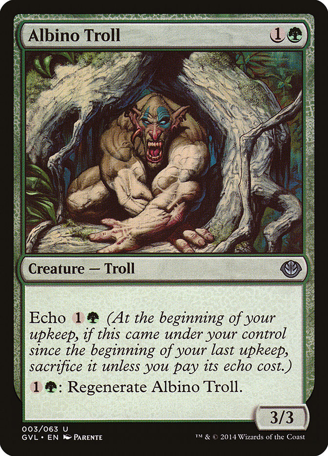 Albino Troll (Garruk vs. Liliana) [Duel Decks Anthology] - The Mythic Store | 24h Order Processing