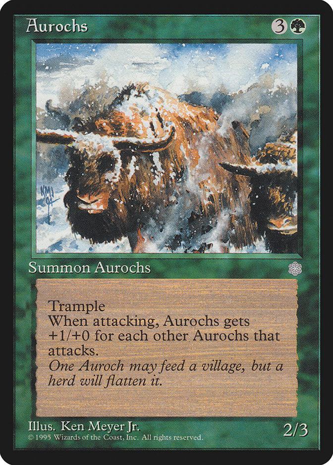 Aurochs [Ice Age] - The Mythic Store | 24h Order Processing