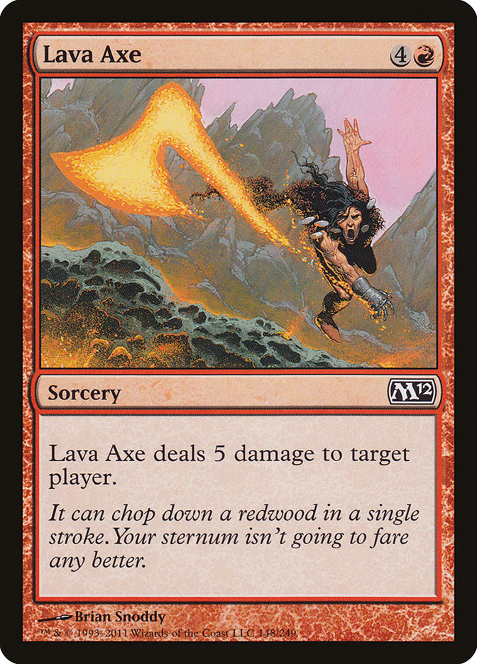 Lava Axe [Magic 2012] - The Mythic Store | 24h Order Processing