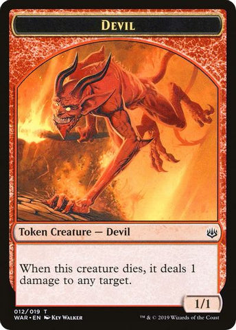 Devil // Satyr Double-Sided Token [Challenger Decks 2020 Tokens] - The Mythic Store | 24h Order Processing