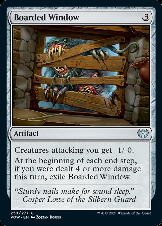 Boarded Window [Innistrad: Crimson Vow] - The Mythic Store | 24h Order Processing