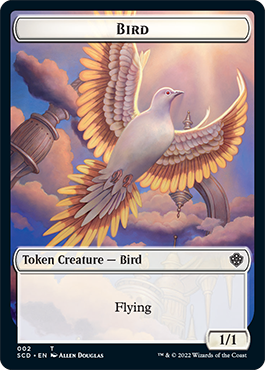 Bird // Faerie Double-Sided Token [Starter Commander Decks] - The Mythic Store | 24h Order Processing