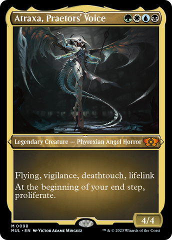 Atraxa, Praetors' Voice (Foil Etched) [Multiverse Legends] - The Mythic Store | 24h Order Processing