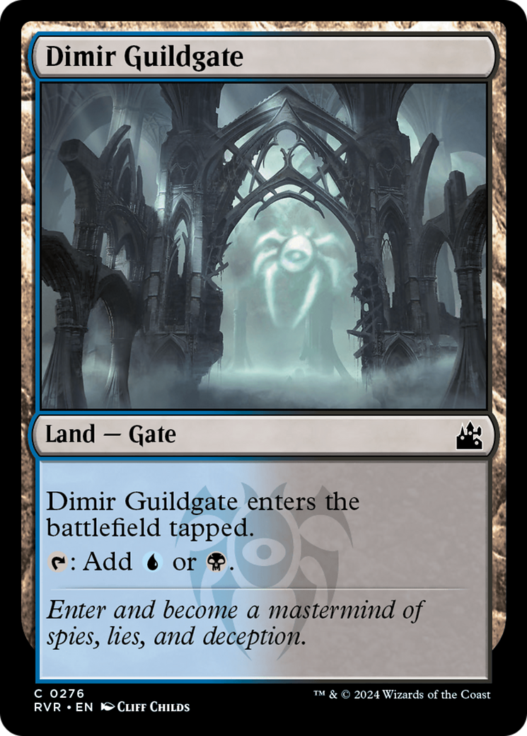 Dimir Guildgate [Ravnica Remastered] - The Mythic Store | 24h Order Processing