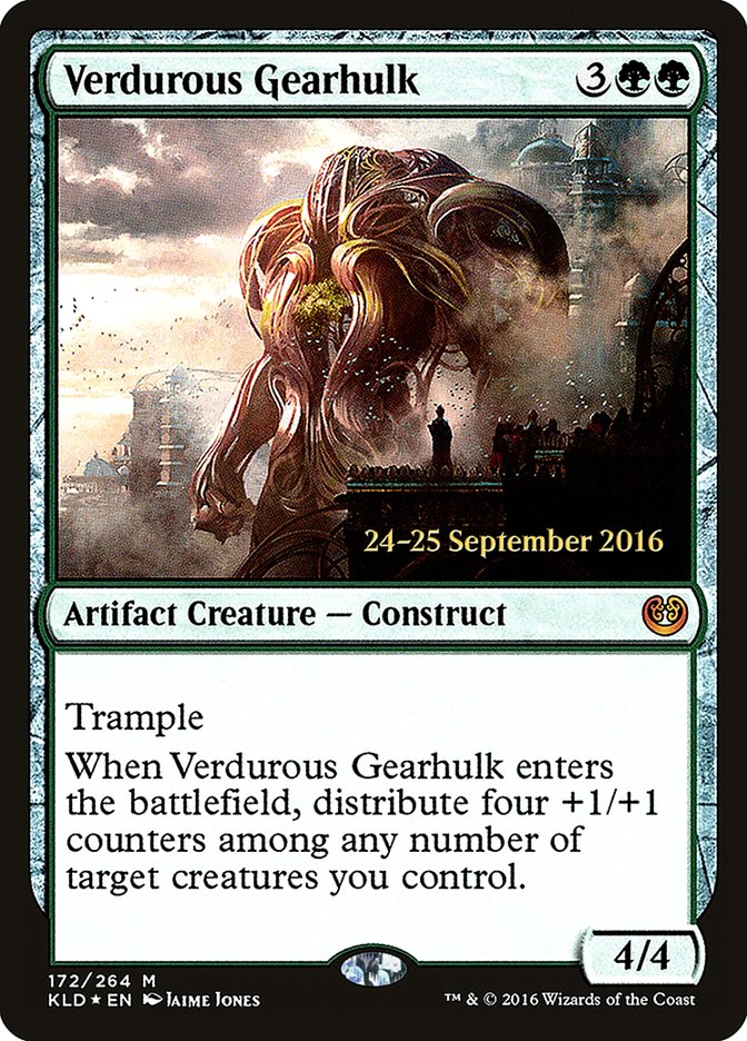 Verdurous Gearhulk [Kaladesh Prerelease Promos] - The Mythic Store | 24h Order Processing