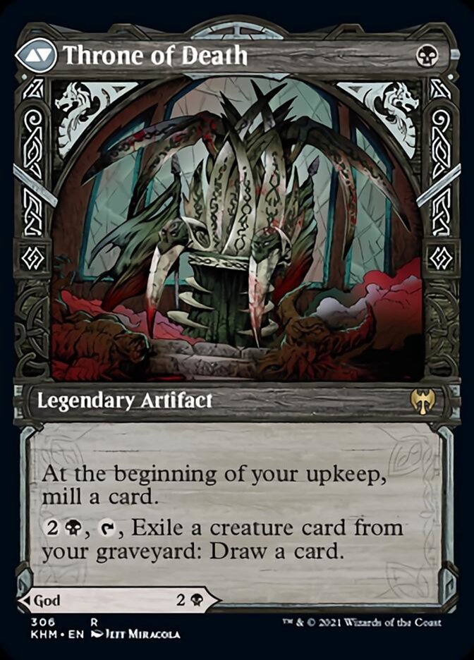 Egon, God of Death // Throne of Death (Showcase) [Kaldheim] - The Mythic Store | 24h Order Processing