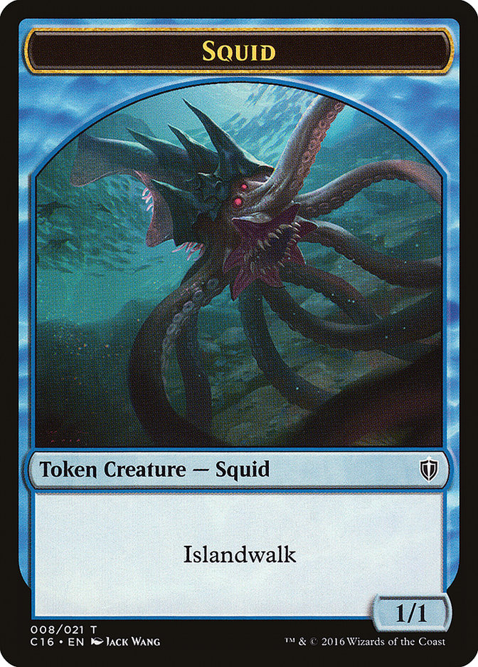 Soldier // Squid Double-Sided Token [Commander 2016 Tokens] - The Mythic Store | 24h Order Processing