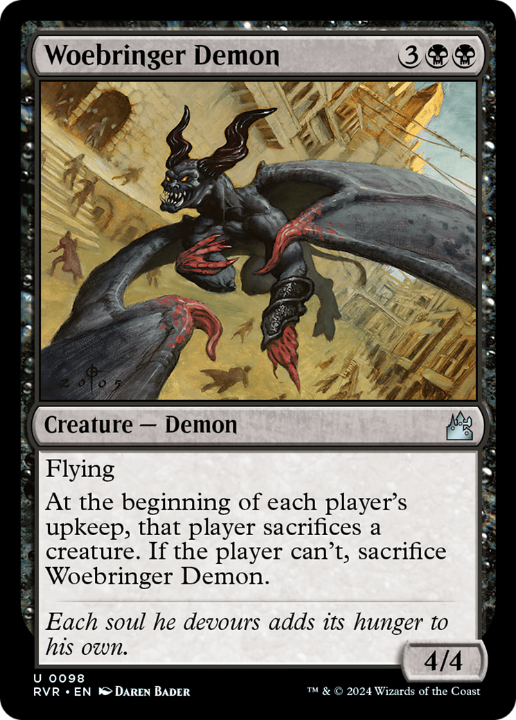 Woebringer Demon [Ravnica Remastered] - The Mythic Store | 24h Order Processing