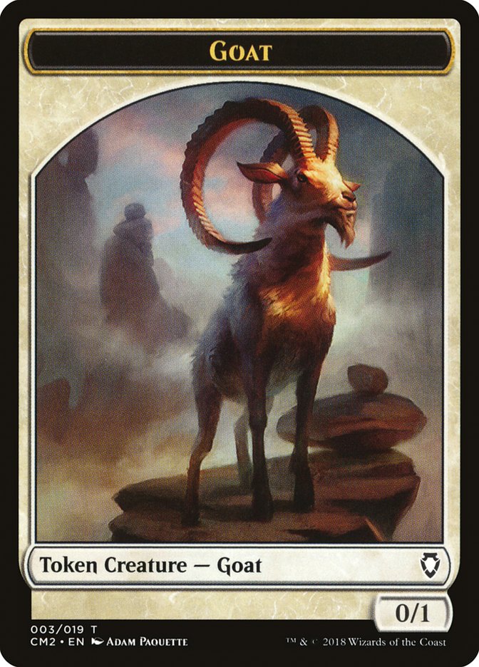 Goat Token [Commander Anthology Volume II Tokens] - The Mythic Store | 24h Order Processing