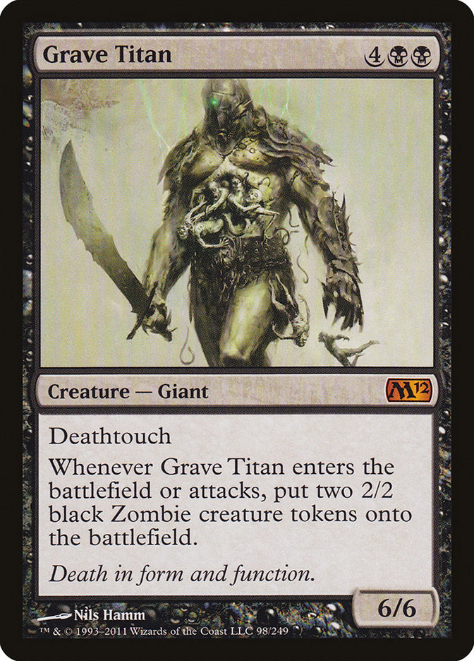 Grave Titan [Magic 2012] - The Mythic Store | 24h Order Processing