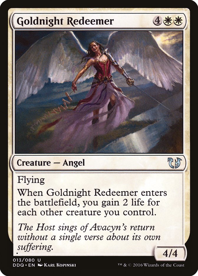 Goldnight Redeemer [Duel Decks: Blessed vs. Cursed] - The Mythic Store | 24h Order Processing