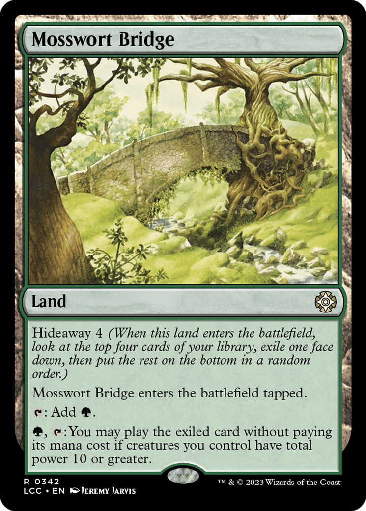 Mosswort Bridge [The Lost Caverns of Ixalan Commander] - The Mythic Store | 24h Order Processing